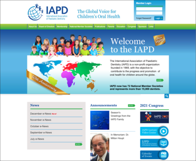 International Association of Paediatric Dentistry (IAPD)